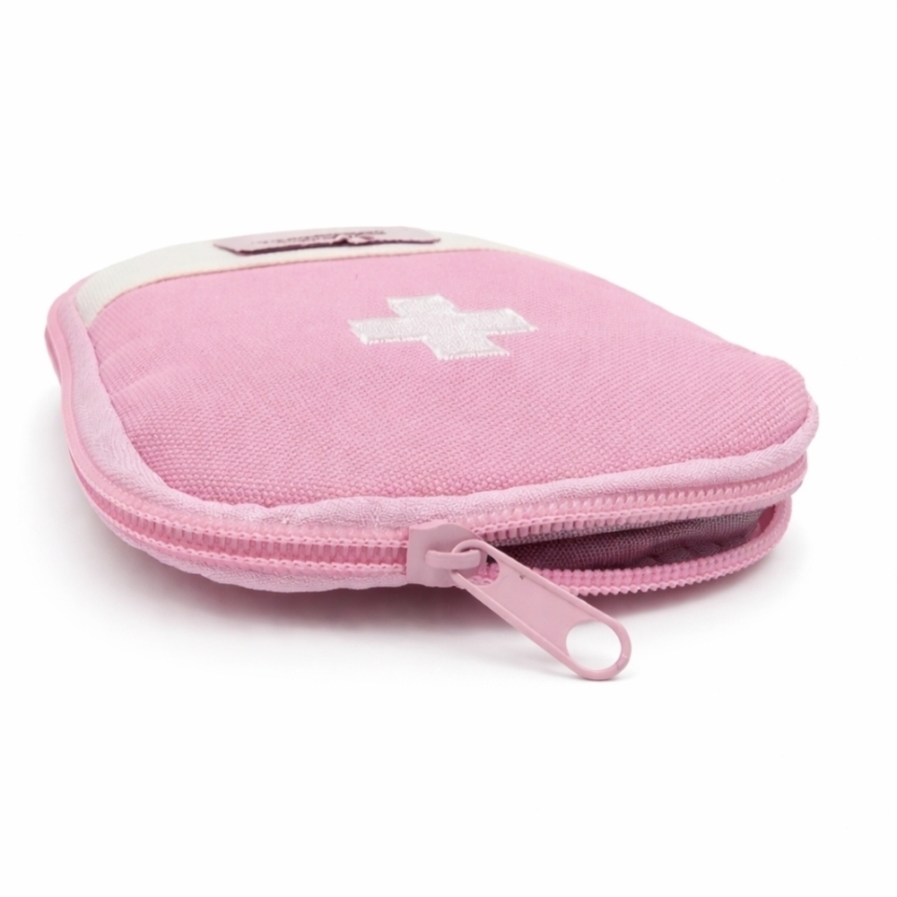 First Aid Pouch Pink Travel Organizer - Picture 5 of 7